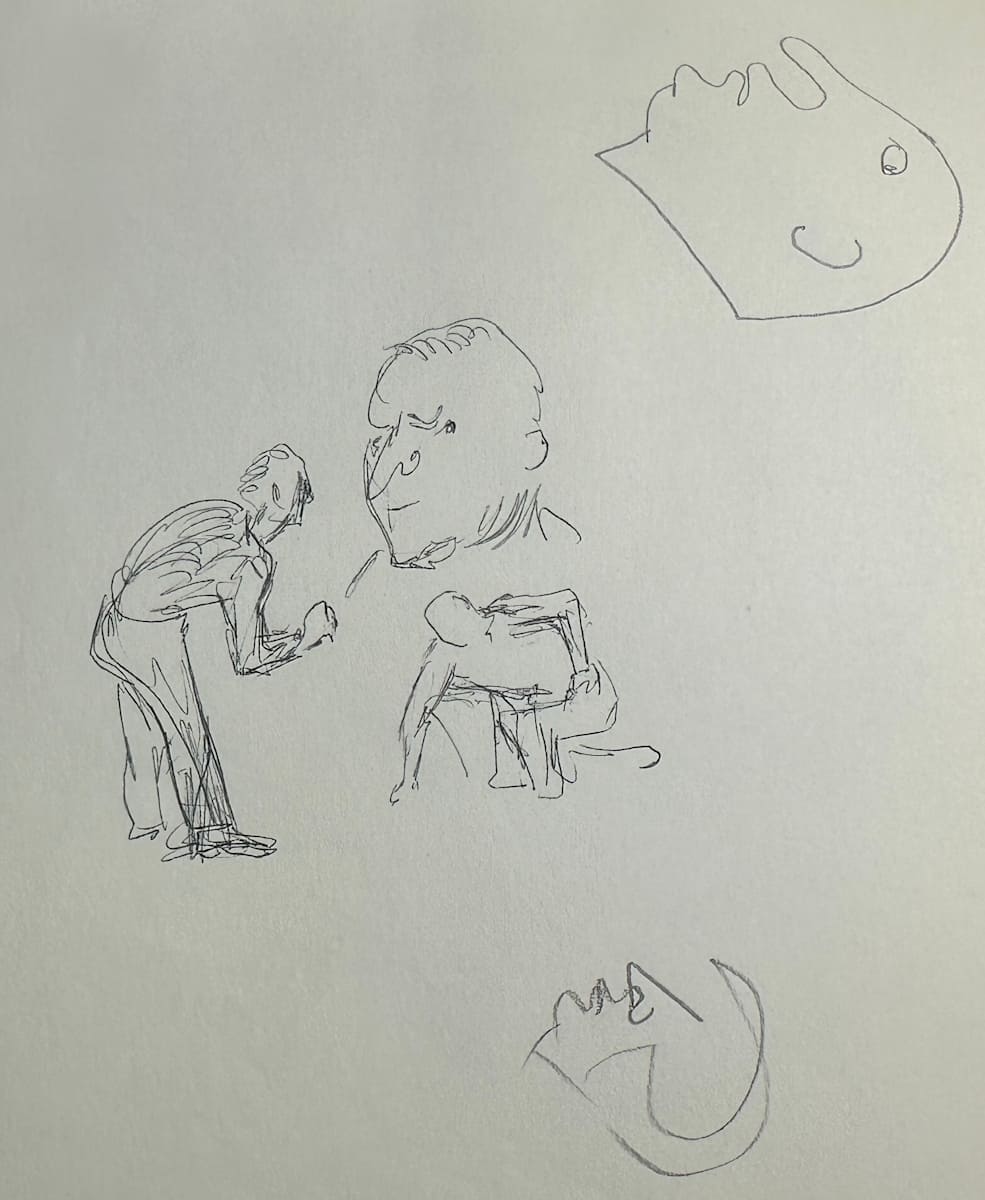 "Figure Doodles" named by CLL by Fred Shane, Image 1.