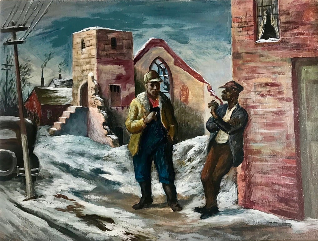 "Sharp End - Winter" by Fred Shane, Image 1.
