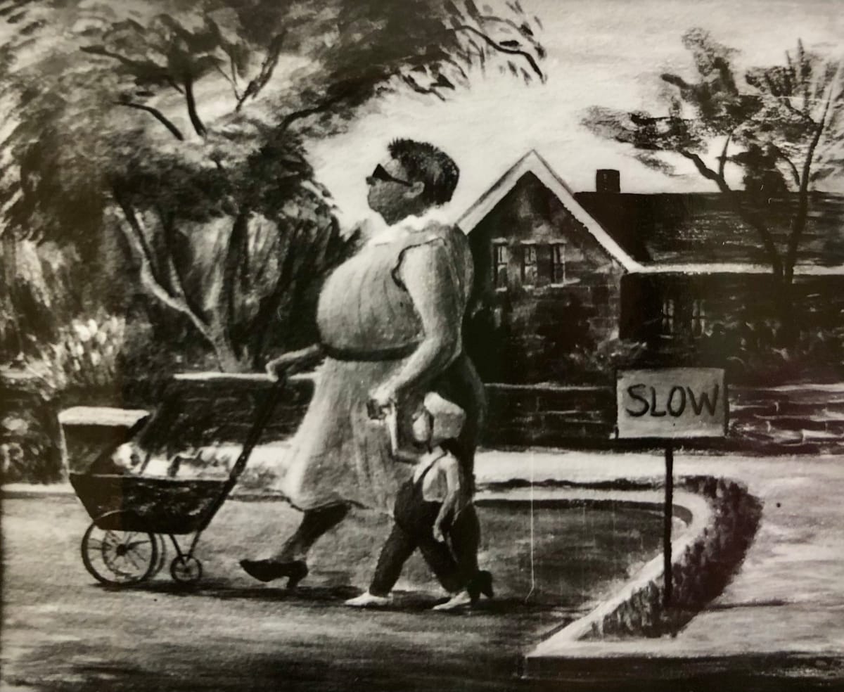 Strolling with Babies by Fred Shane, Image 1.