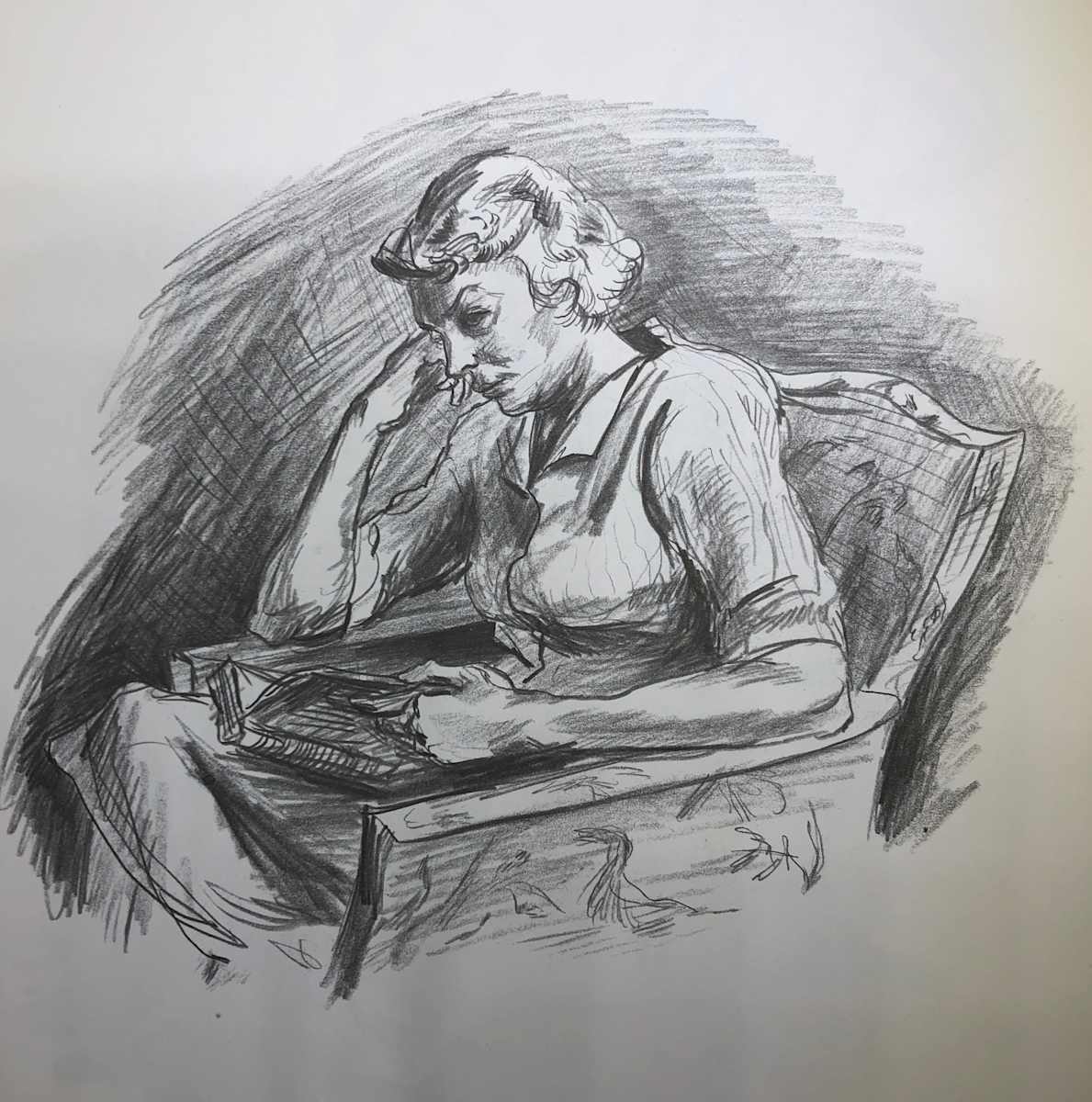 "Portrait: Louise Shane" by Fred Shane, Image 1.