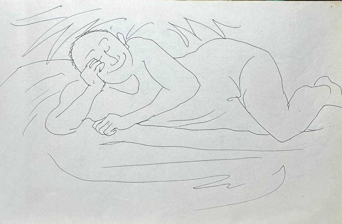 "Happy Sleeper, The" named by CLL by Fred Shane, Image 1.