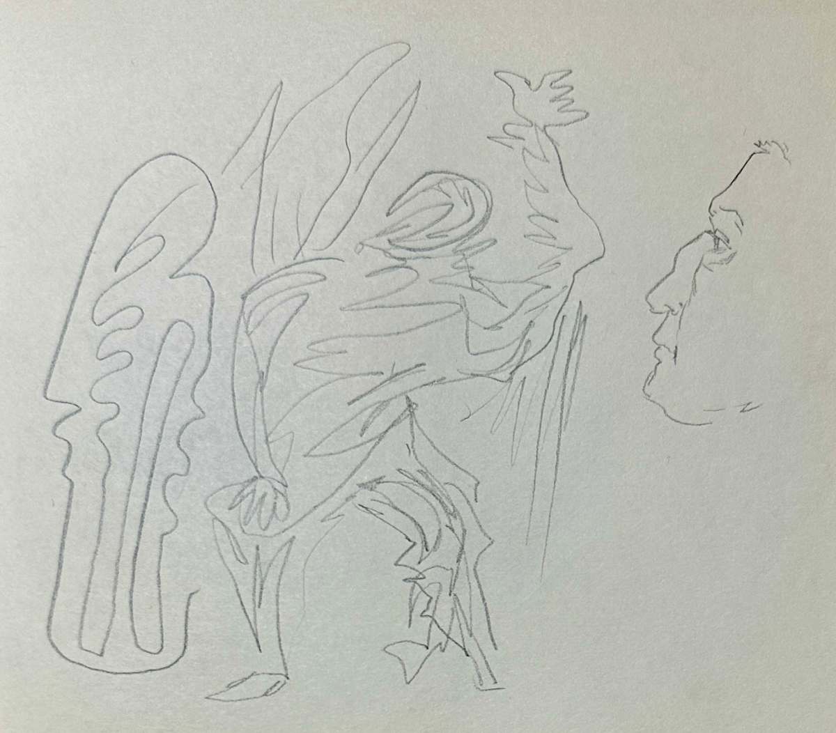"Dancing Doodle Man" named by CLL by Fred Shane, Image 1.
