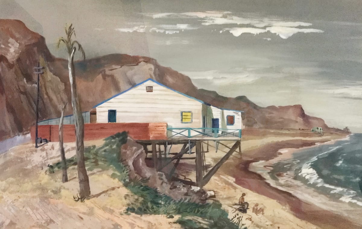 "Malibu Beach House" by Fred Shane, Image 1.