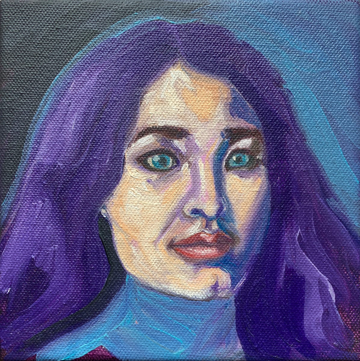 Girl in Purple by Tia Koulianos 