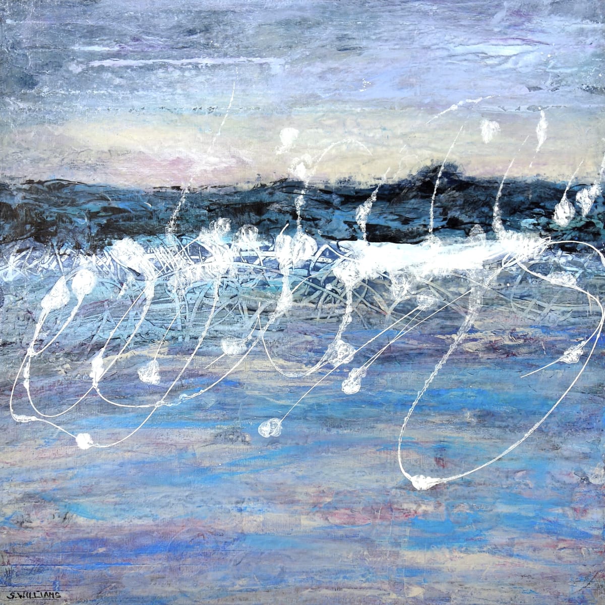 Azure Sea by Shirley Williams 