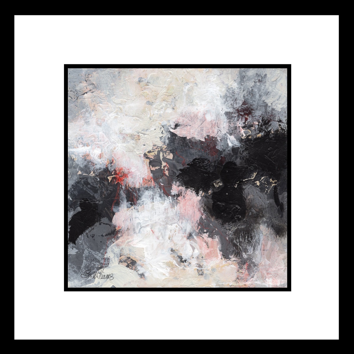 Not Just Black & White by Shirley Williams  Image: One in the series Not Just Black & White