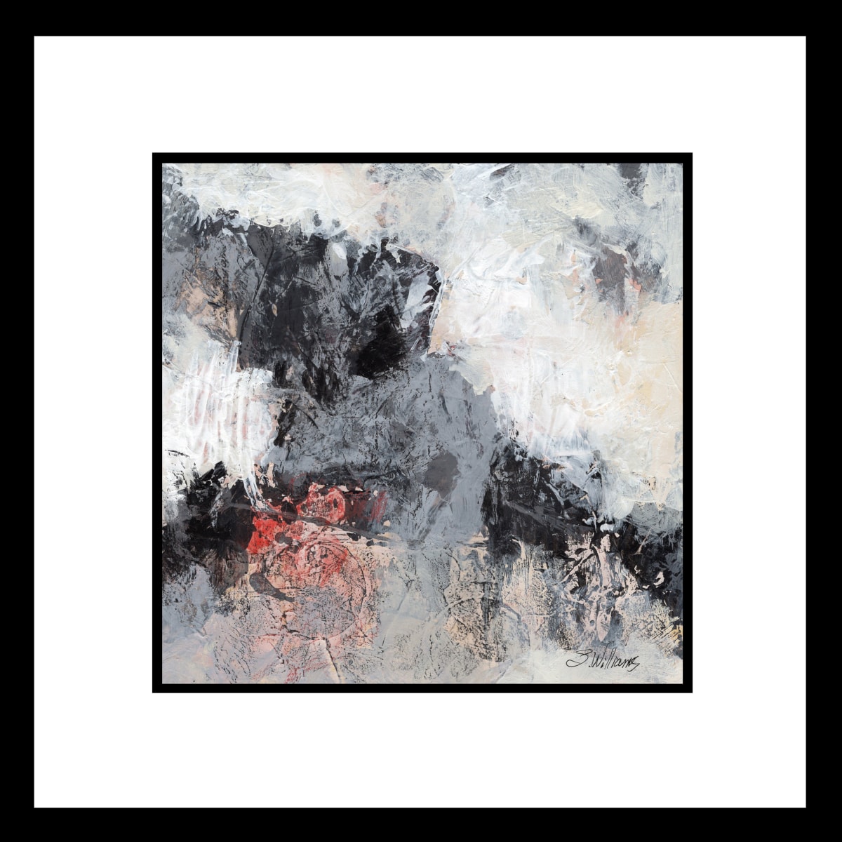 Not Just Black & White by Shirley Williams  Image: One in the series Not Just Black & White