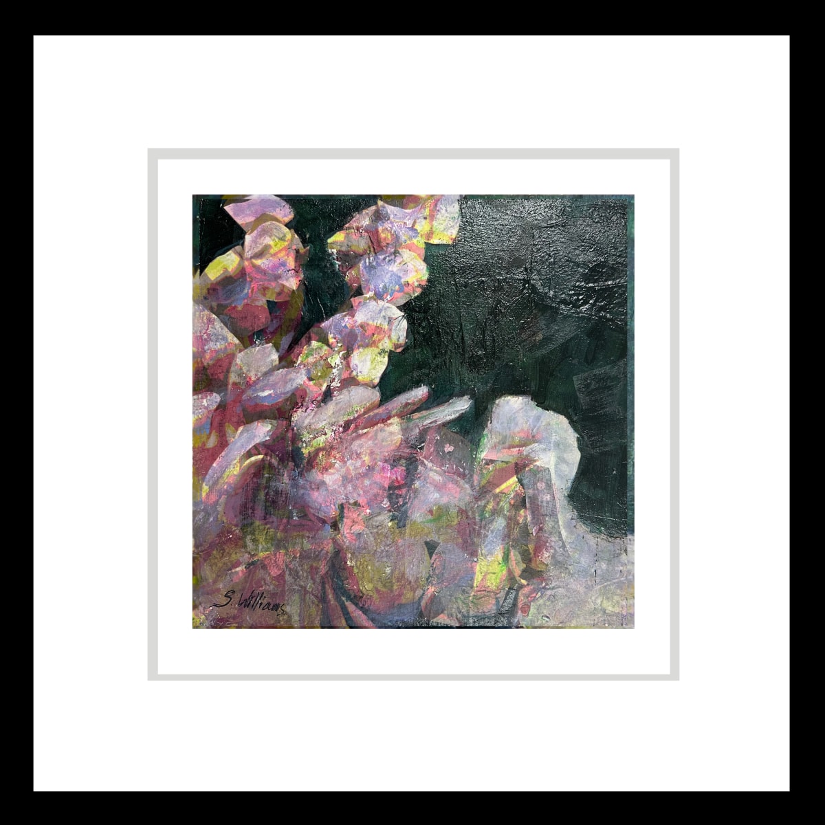 Crystal Flowers 1 by Shirley Williams 