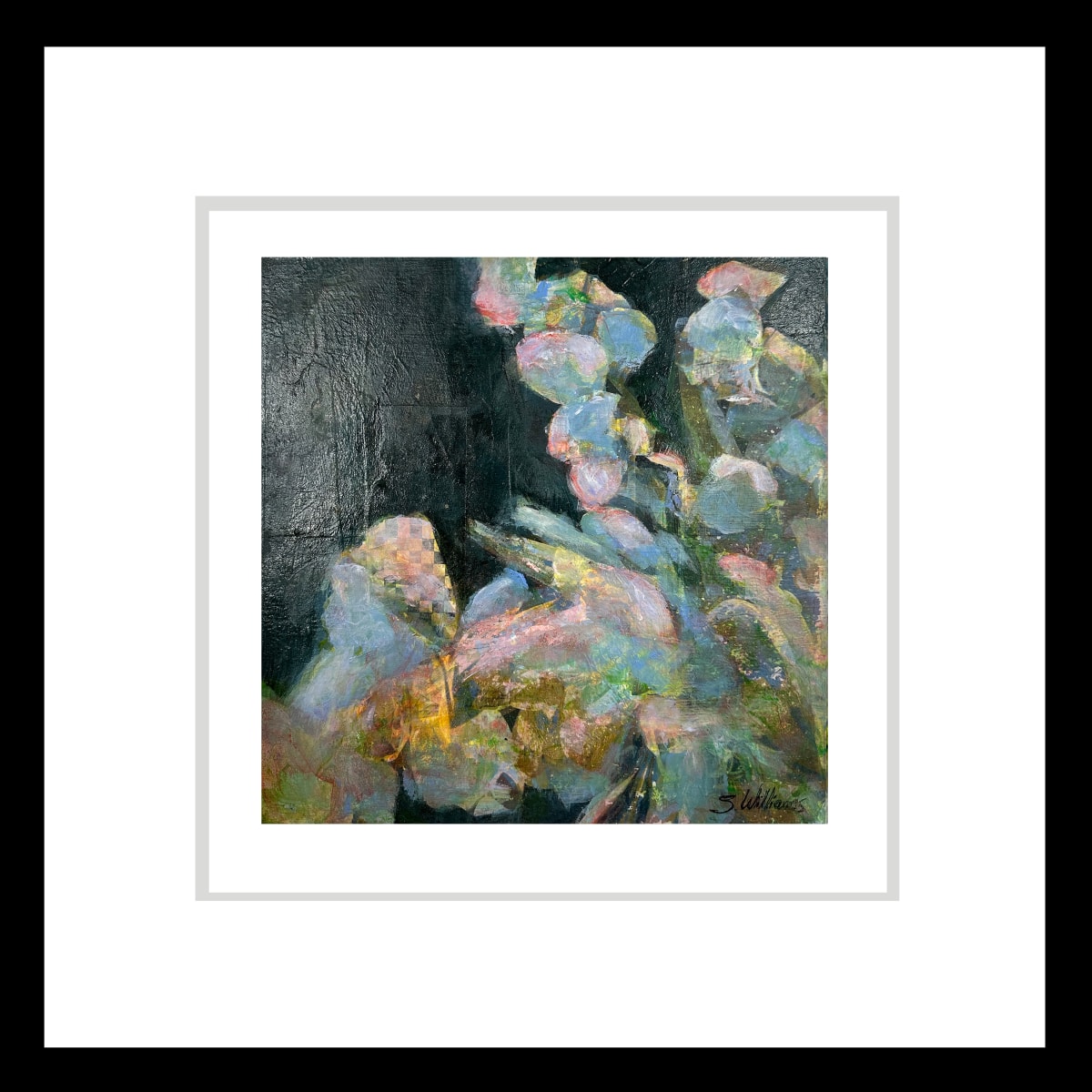 Crystal Flowers 2 by Shirley Williams 