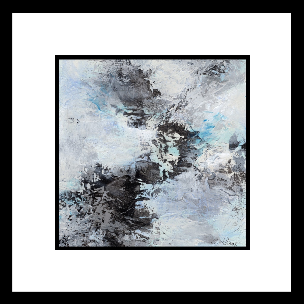 Not Just Black & White by Shirley Williams  Image: One in the series Not Just Black & White