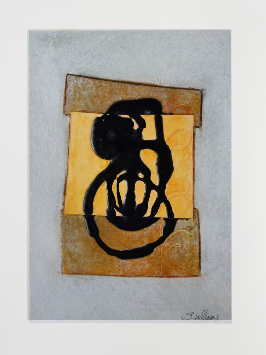 Buried Treasure by Shirley Williams  Image: Buried Treasure museum matted and ready to frame