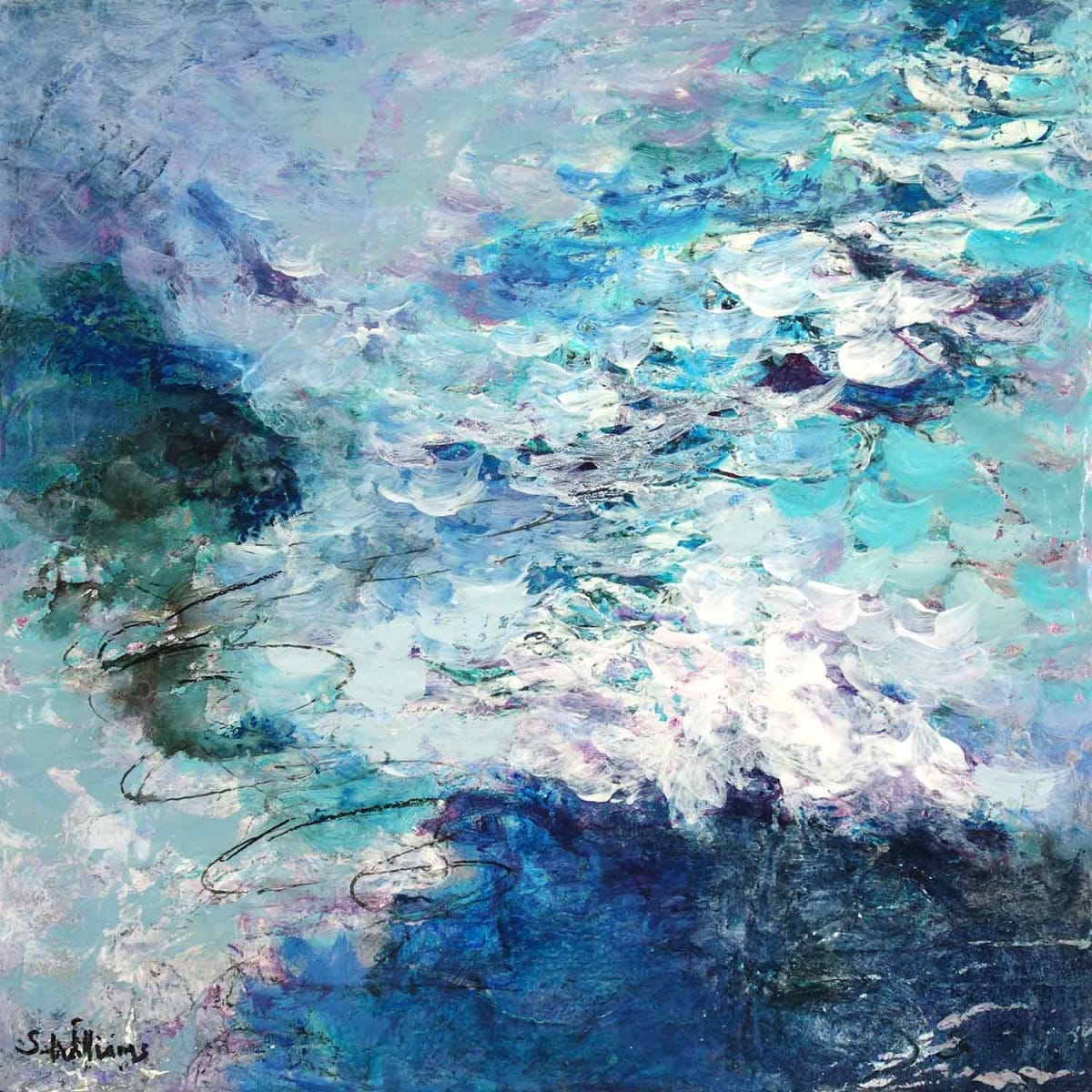 Shimmering Brook 3 by Shirley Williams 