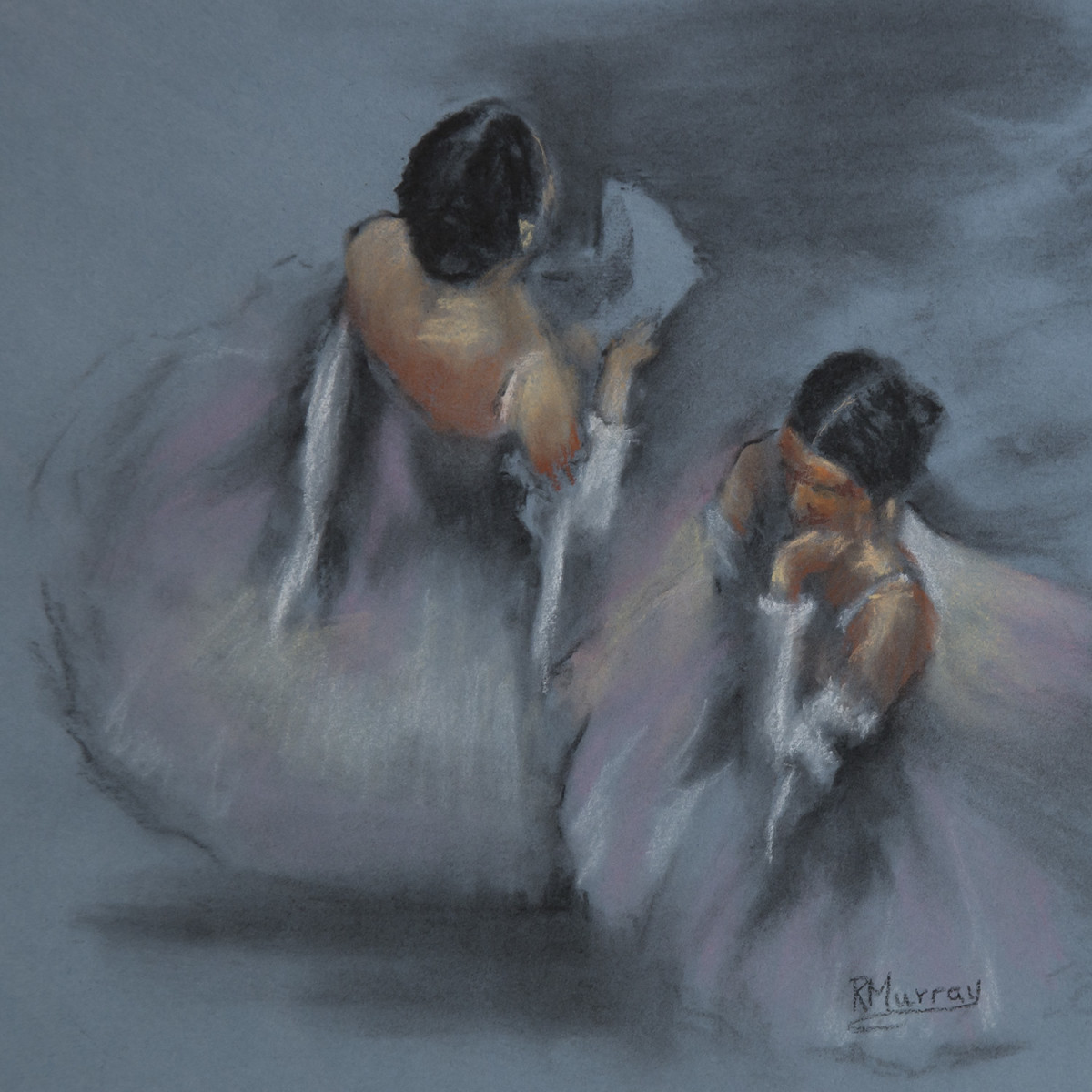 Two Dancers by Roberta Murray 