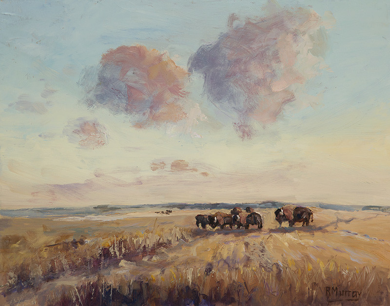 Grandview Bulls by Roberta Murray 