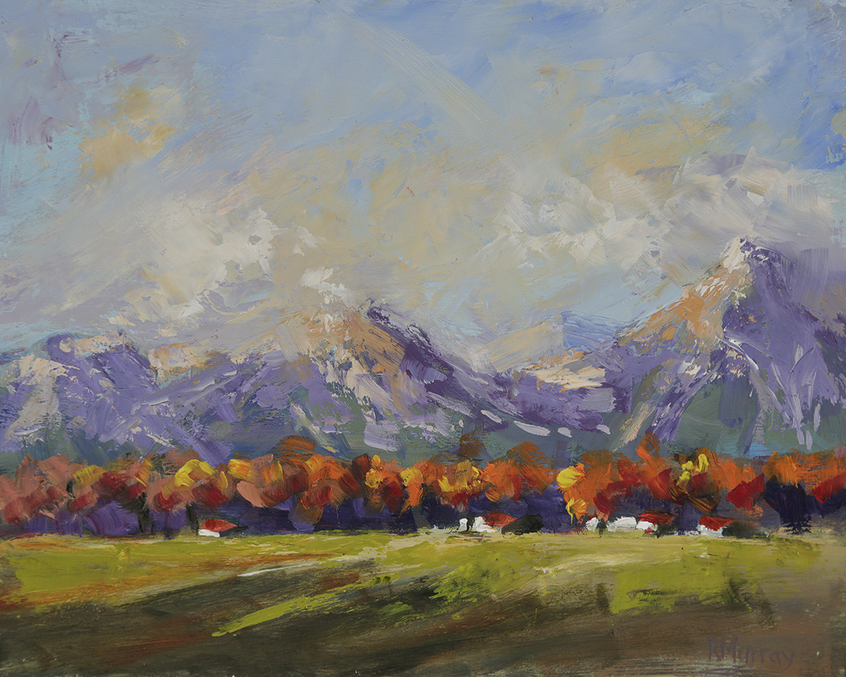 Wild Winds Sweep The Green Earth by Roberta Murray 