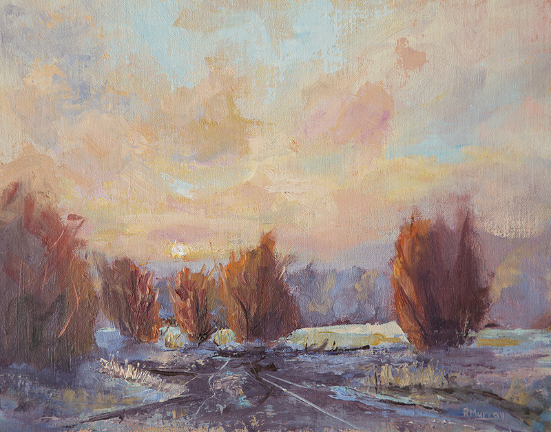 Life's Morning Walk by Roberta Murray 