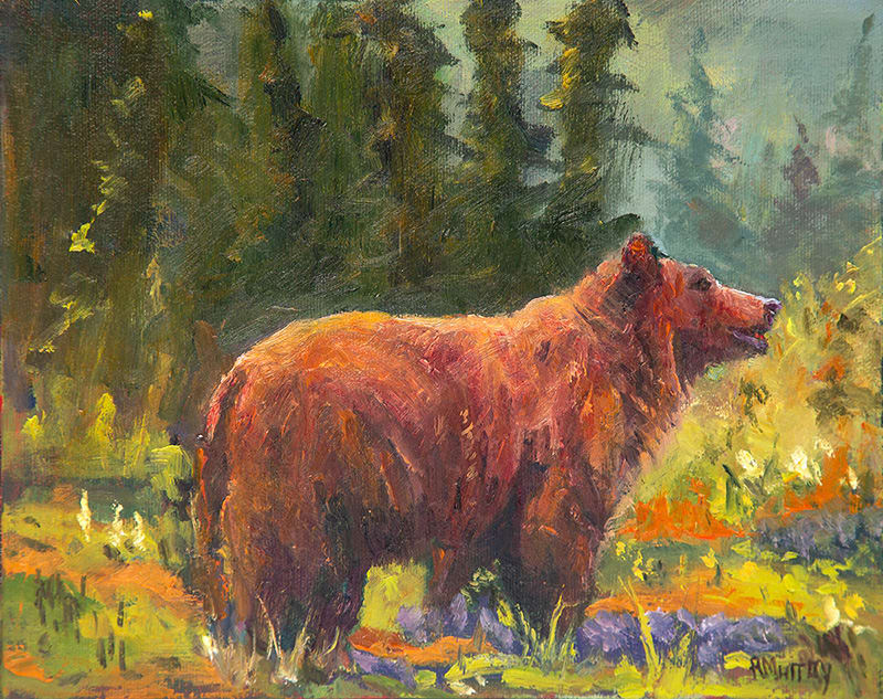 Cinnamon In The Flowers by Roberta Murray 