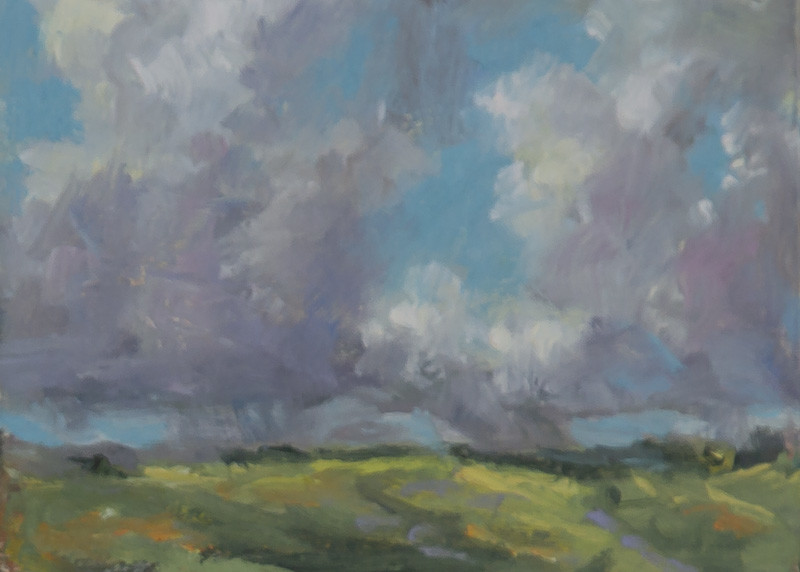 Storm Clouds by Roberta Murray 