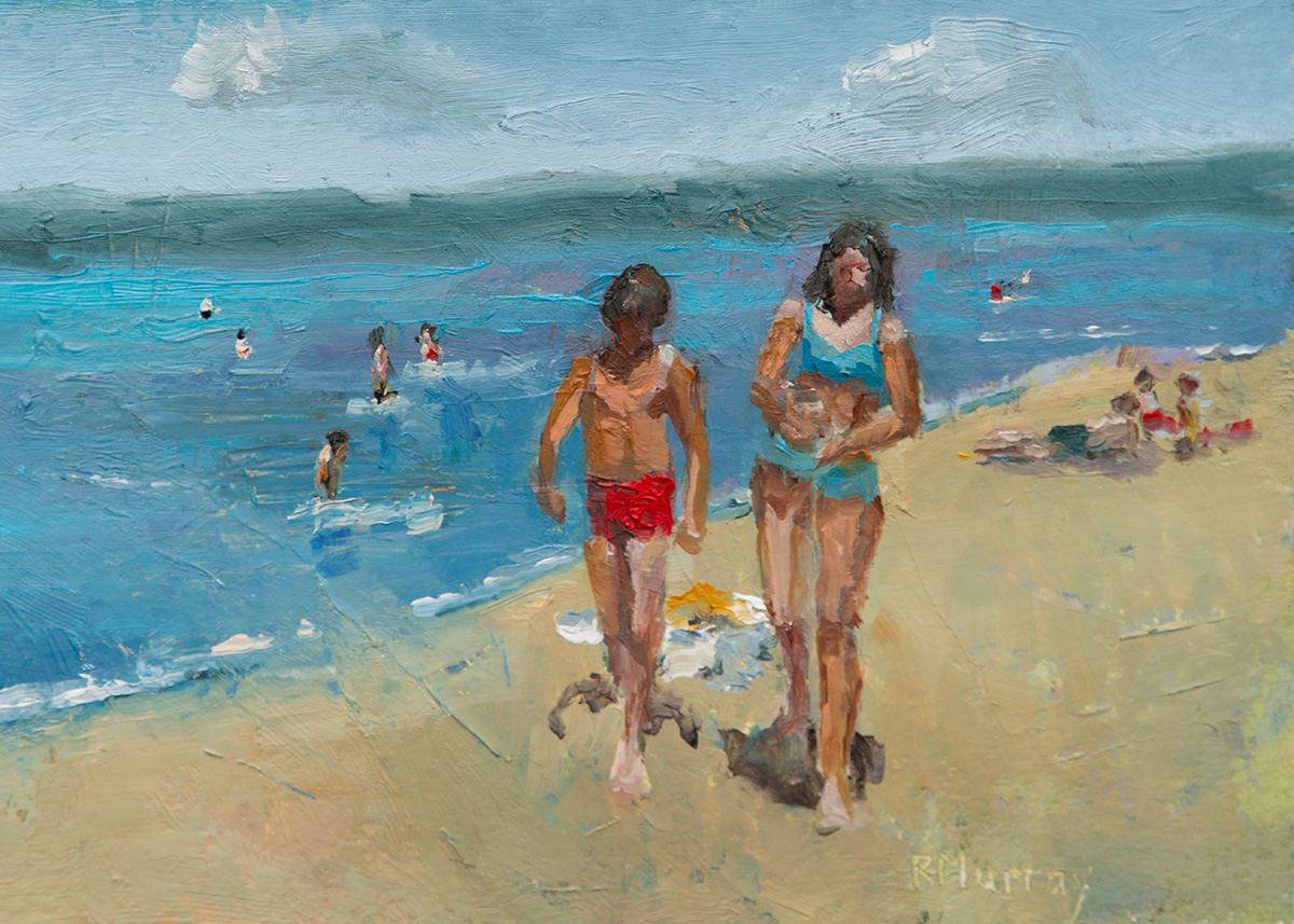 Beach Date by Roberta Murray 