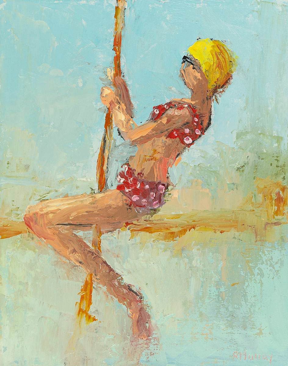 Rope Swing by Roberta Murray 