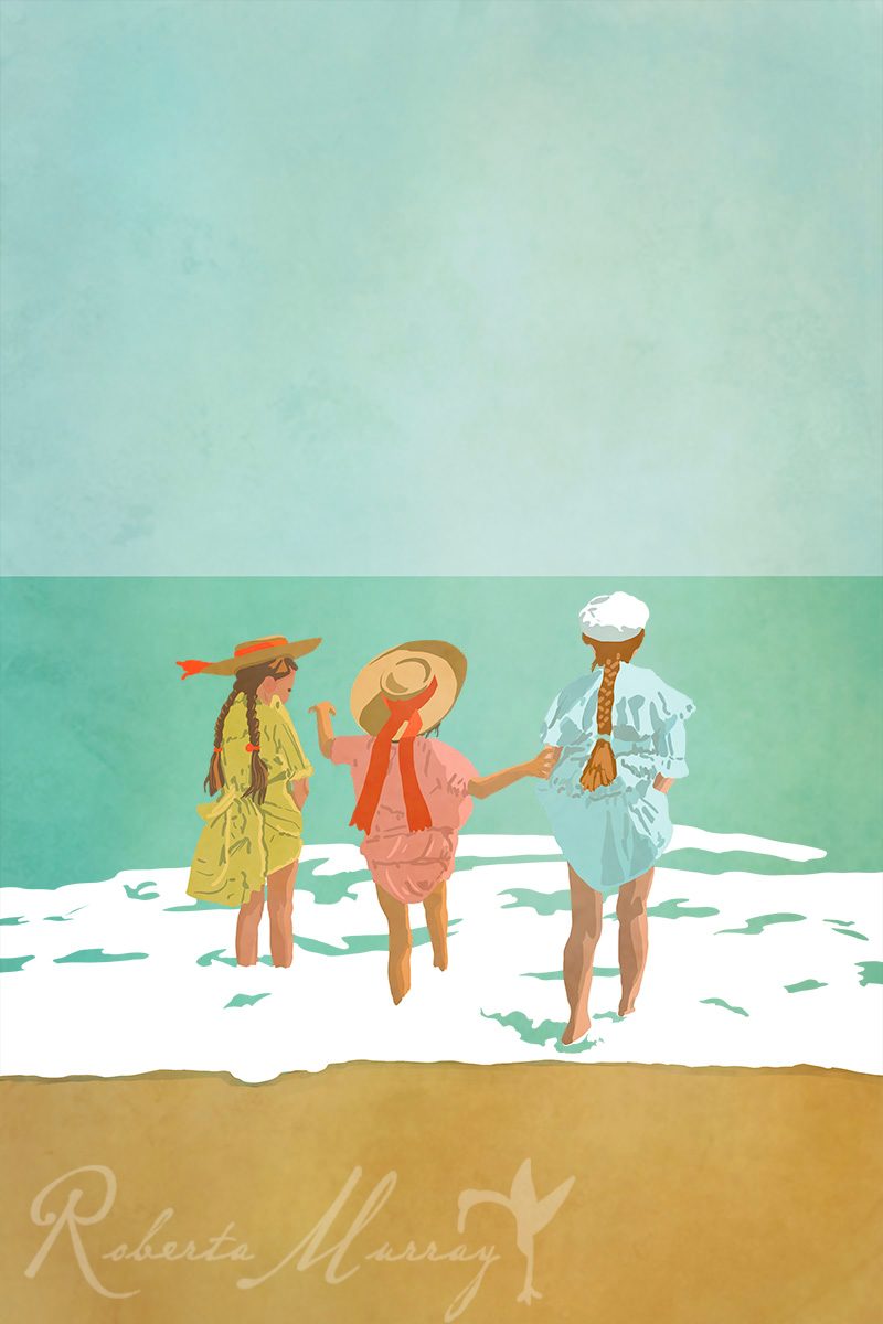 Playing In Waves by Roberta Murray 