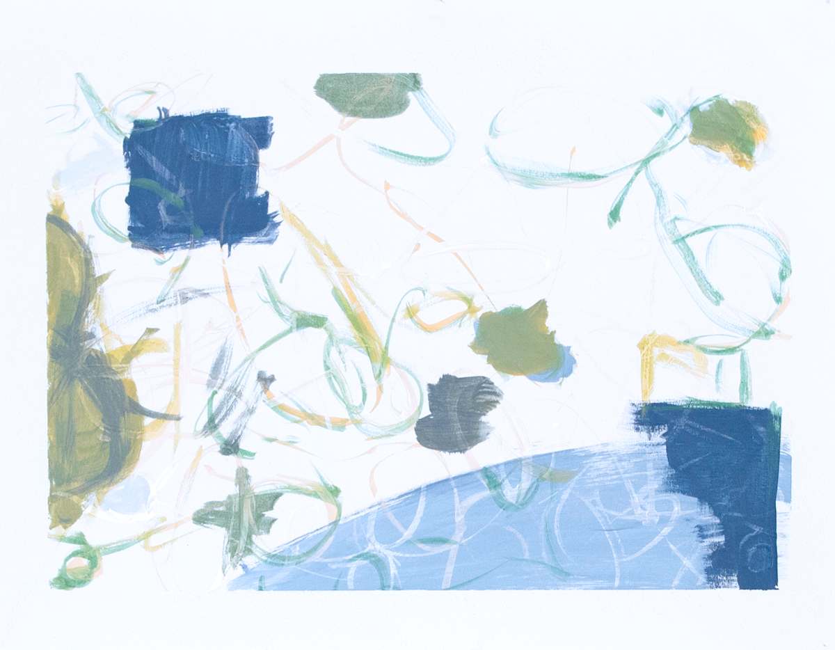 Off (Blue) Sides 1 by Katherine Keltner, Image 1.