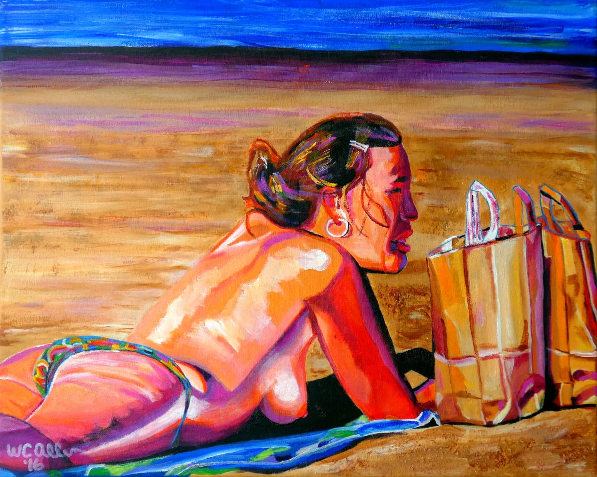 Beach-bag Lady 