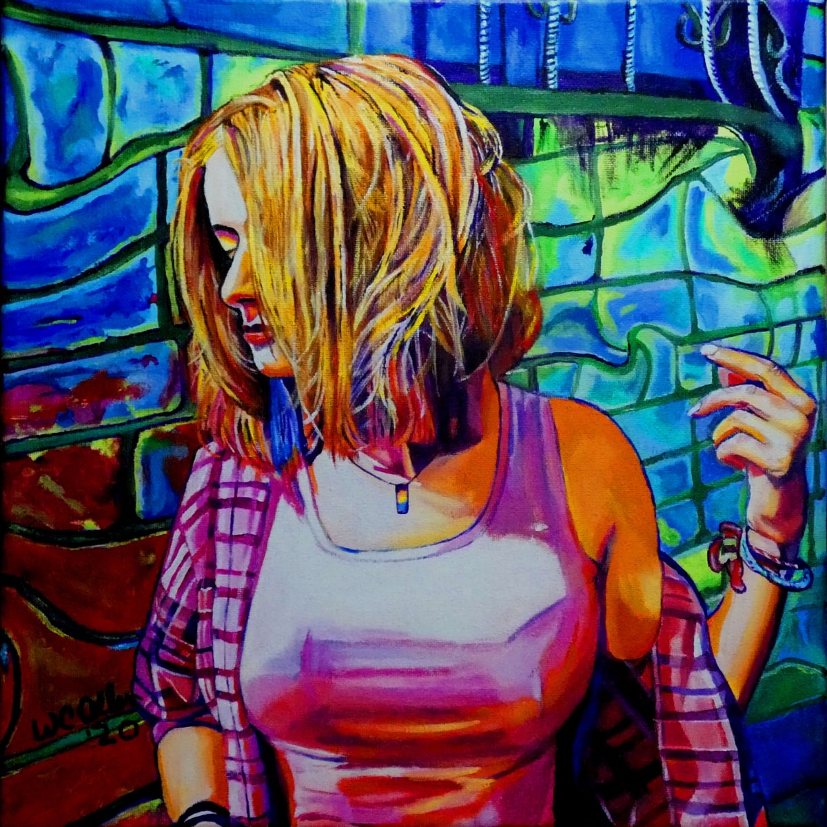 Against the Wall by Wayne C. Allen 