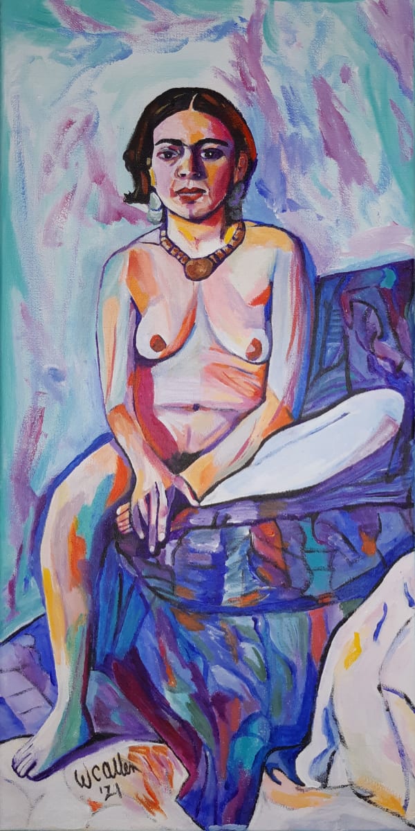 Frida Kahlo # 1  Image: My left foot