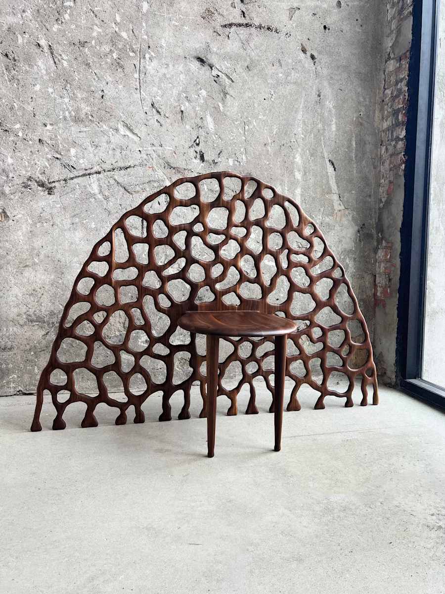 Peacock Chair by Forrest Hudes, Image 1.