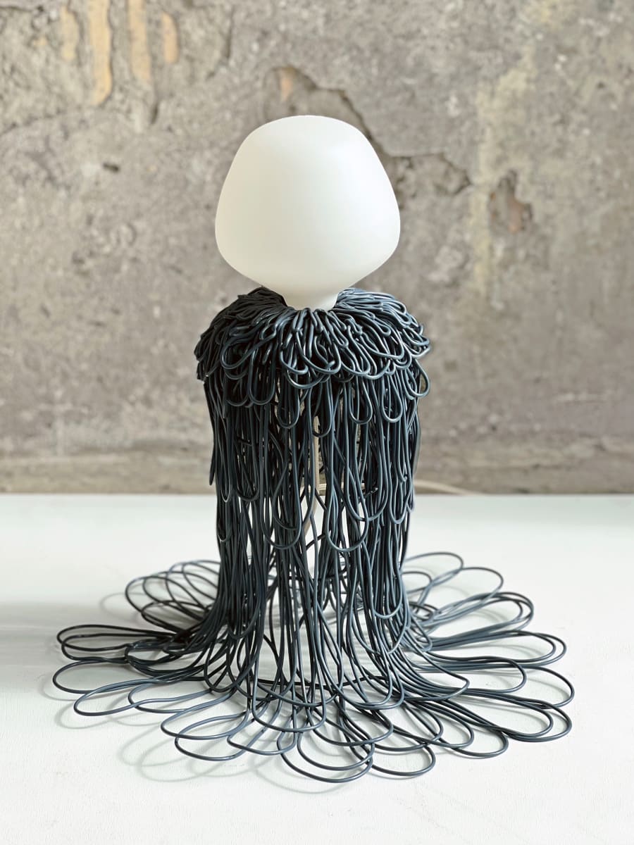 Jellyfish Lamp, Grey by Cody Norman 