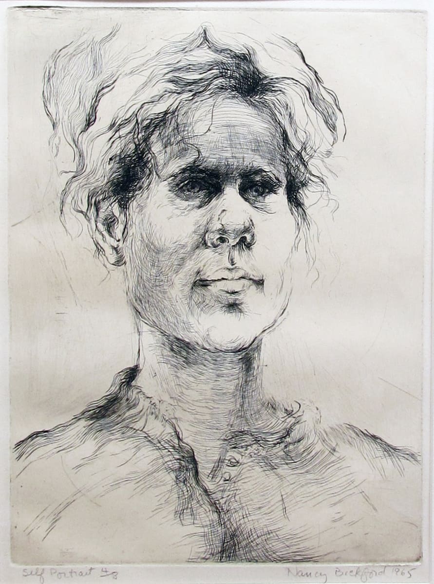 Self-Porrtait by Nancy Biekford 