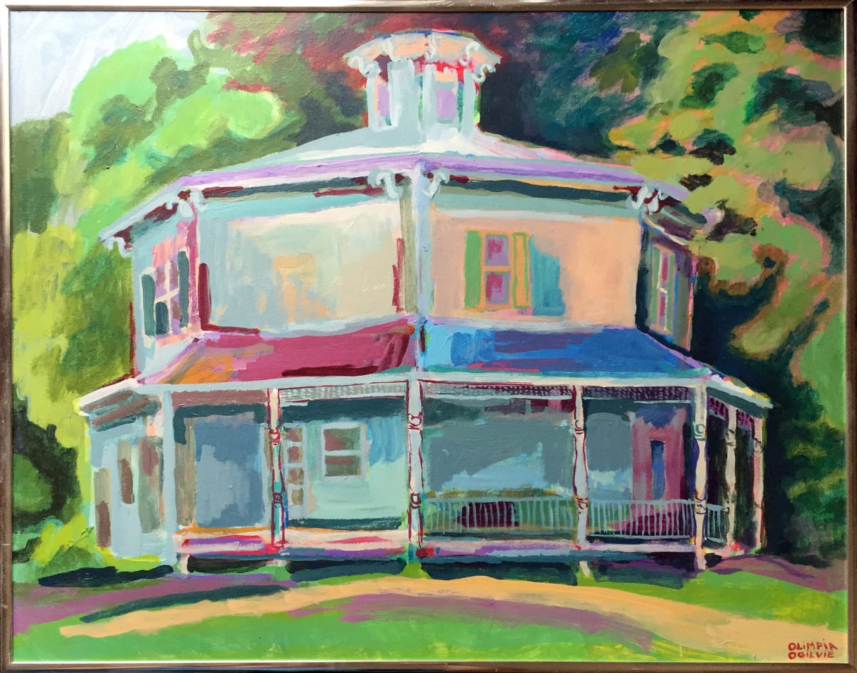 Title unknown (Octagon House, Hudson, WI) by Olimpia Ogilvie 