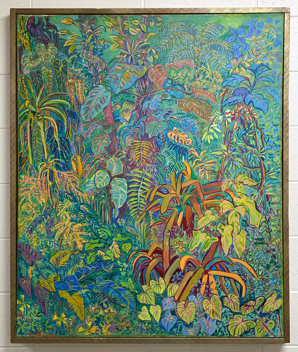 Title unknown (Costa Rican Rain Forest) by Olimpia Ogilvie 