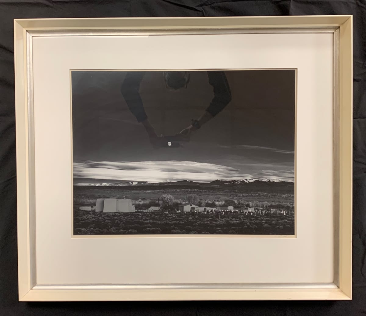 Moonrise, Hernandez, New Mexico, 1941 by Ansel Adams 