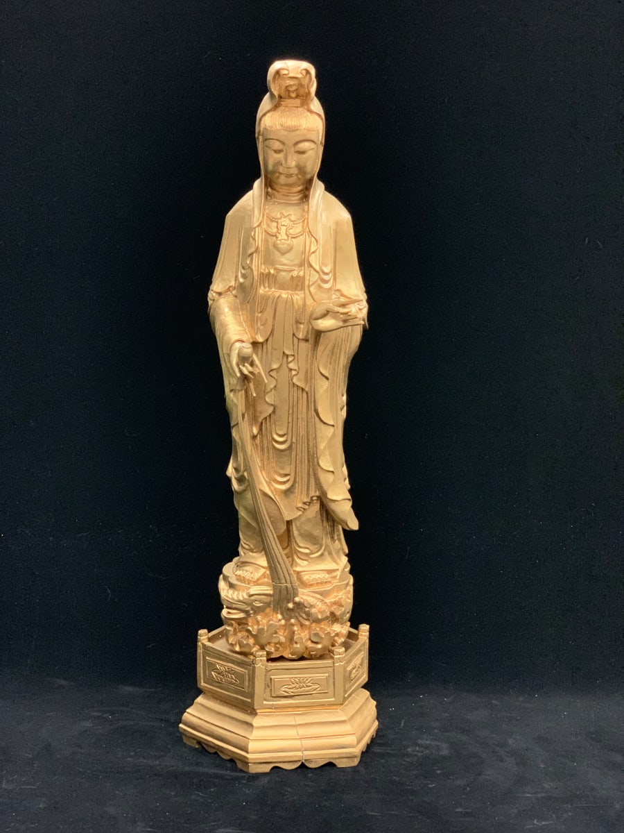 Guanyin statue by Chinese culture 