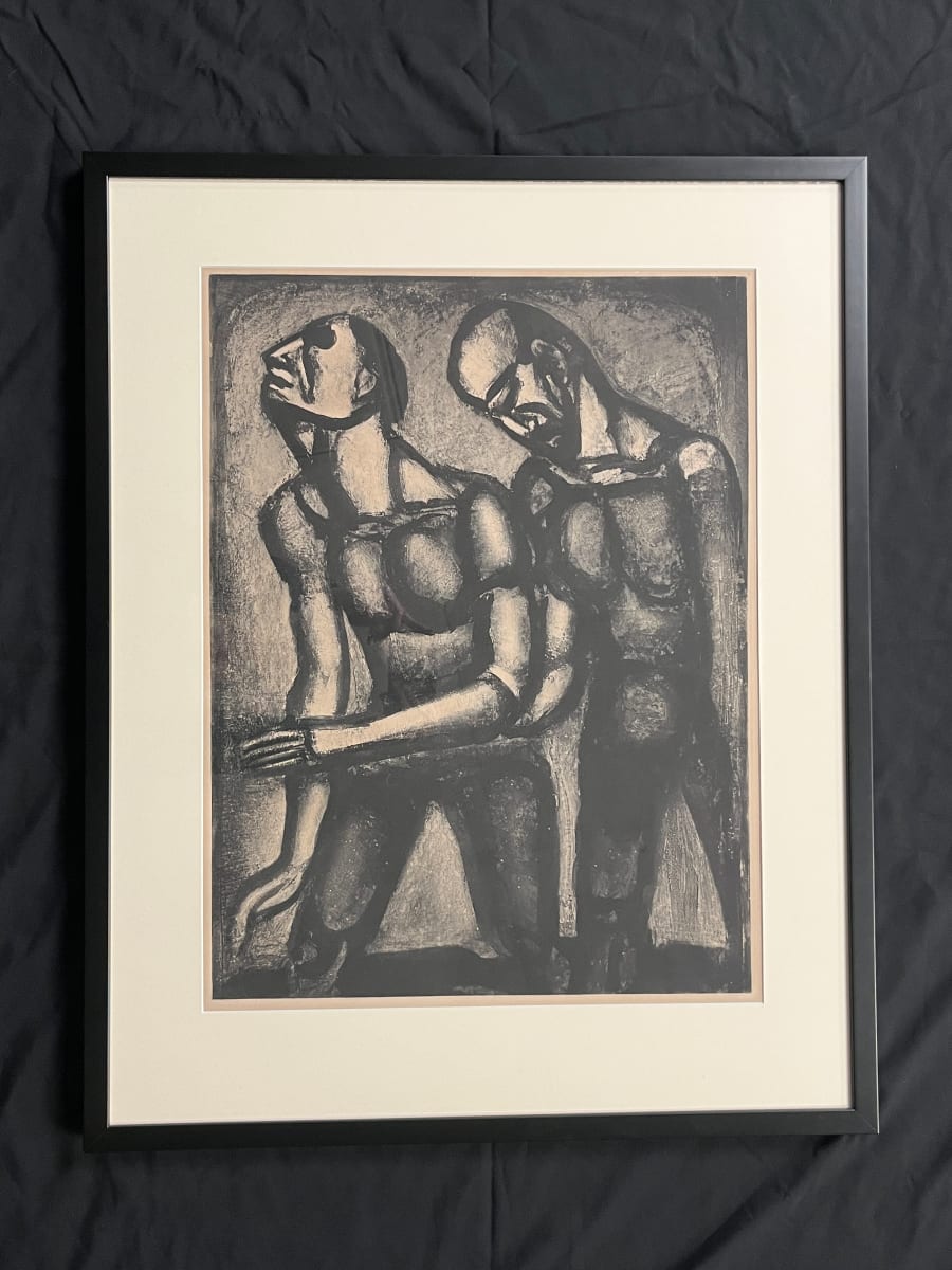 L'aveugle parfois a consolé le voyant (Sometimes a blind man has consoled the seeing) by Georges Rouault 