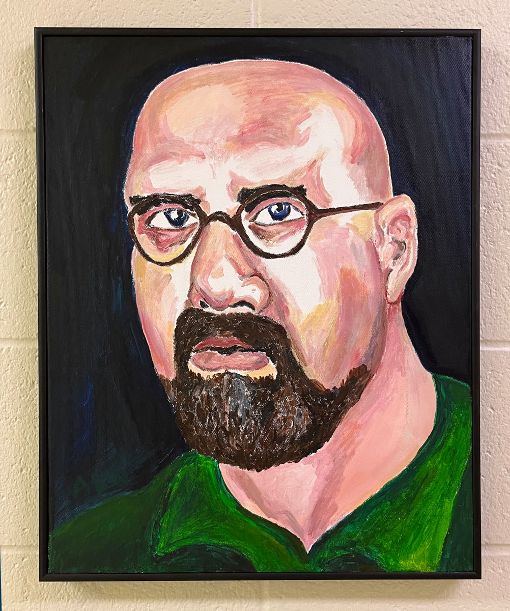 Chuck Close by Austin Baird Wenker 