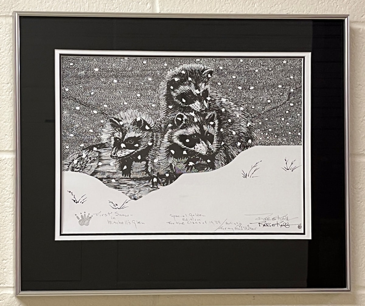 First Snow in Mitchell's Glen by Rollie L. Kolb 