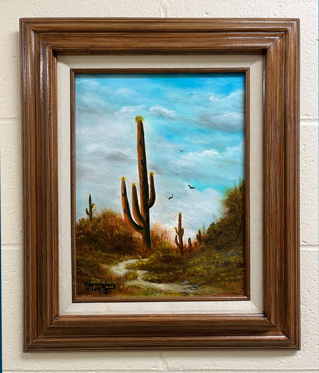 After the Desert Rain by Art Lundeberg 