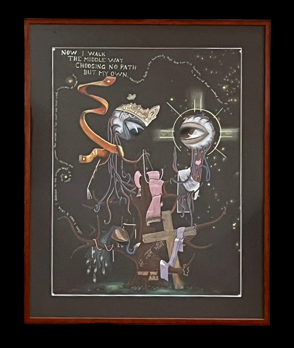 "Now I Walk the Middle Way" by Taima Mary Anne Kern 