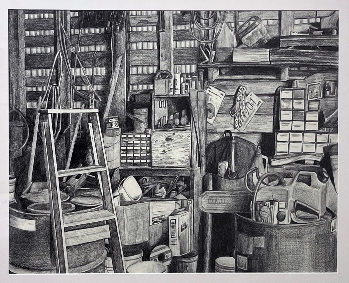 Red Shed by Amy Joy Pausma 