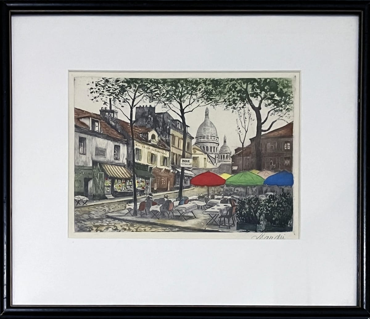 Rue de L'Abreuvoir, Streets of Paris by Leandri 