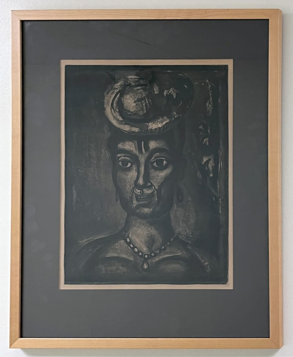 Femme Affranchie, A Quartorze Heures, Chante Midi (Emancipated Woman, at Two O'clock Cries Noon) by Georges Rouault 