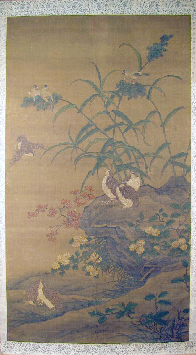 Flowers and Birds by Chinese culture, Ai Shuan (attributed) 