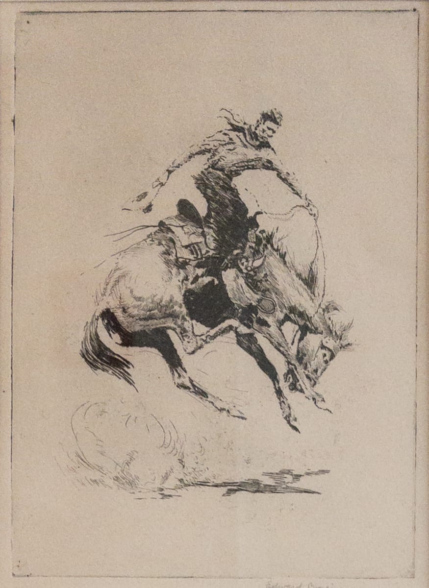 Etching by Edward Borein, Image 2.