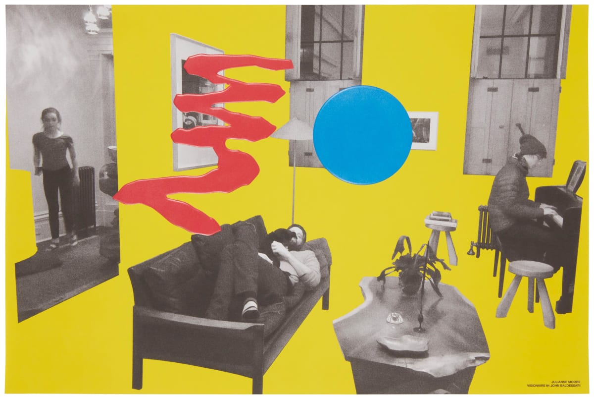 Julianne Moore by John Baldessari 