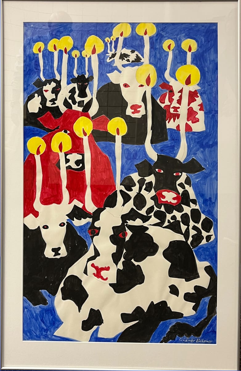 Painting by Schomer Lichtner 