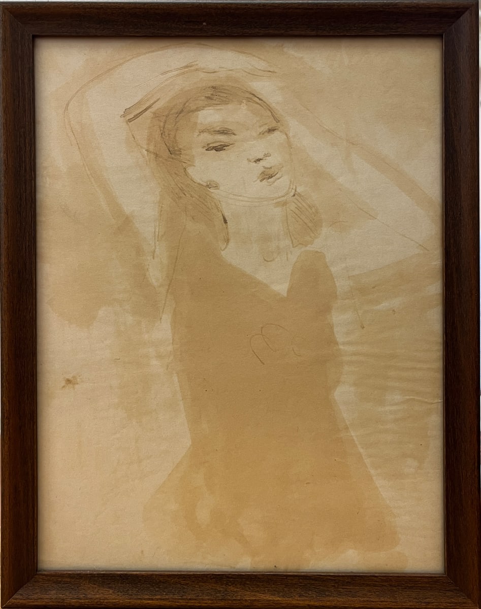 Ink and wash by Lester O. Schwartz, Image 1.