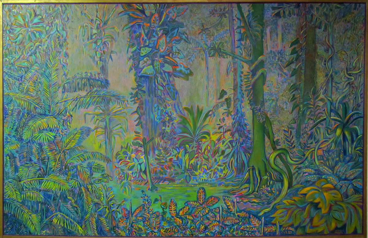 Untitled (Costa Rican Rain Forest) by Olimpia Ogilvie, Image 1.